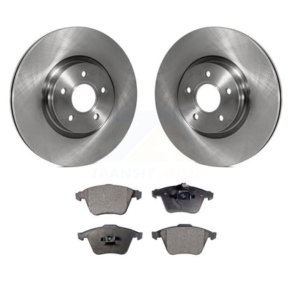 Disc Brake Rotors And Semi-Metallic Pads Front Kit For Volvo S40 V50 C70