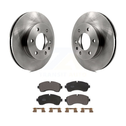 Brake Rotor And Semi-Metallic Pad Front Kit For Mercedes-Benz Sprinter 2500 3500