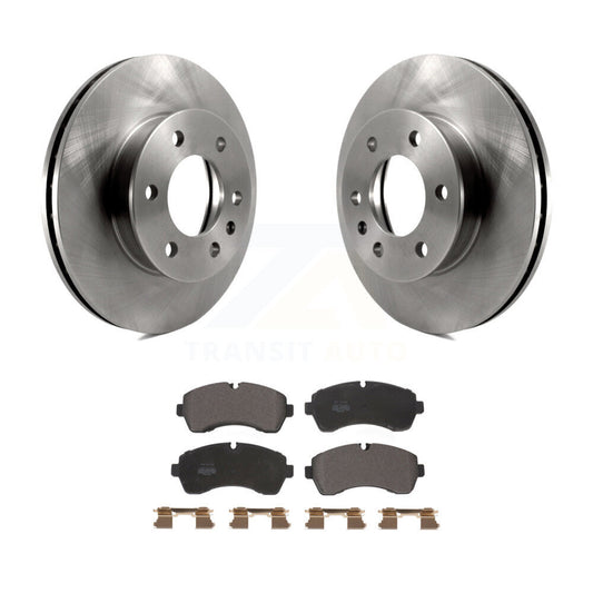 Brake Rotor And Semi-Metallic Pad Front Kit For Mercedes-Benz Sprinter 2500 3500