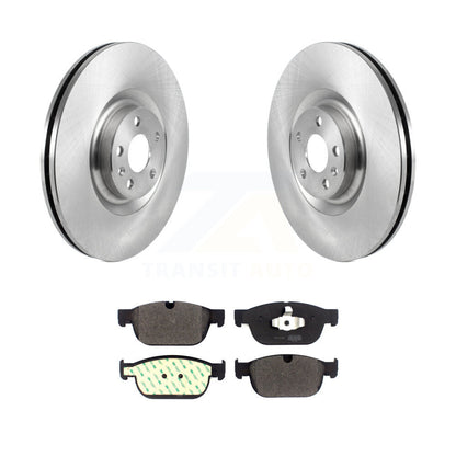 Disc Brake Rotors And Semi-Metallic Pads Front Kit For Volvo XC90