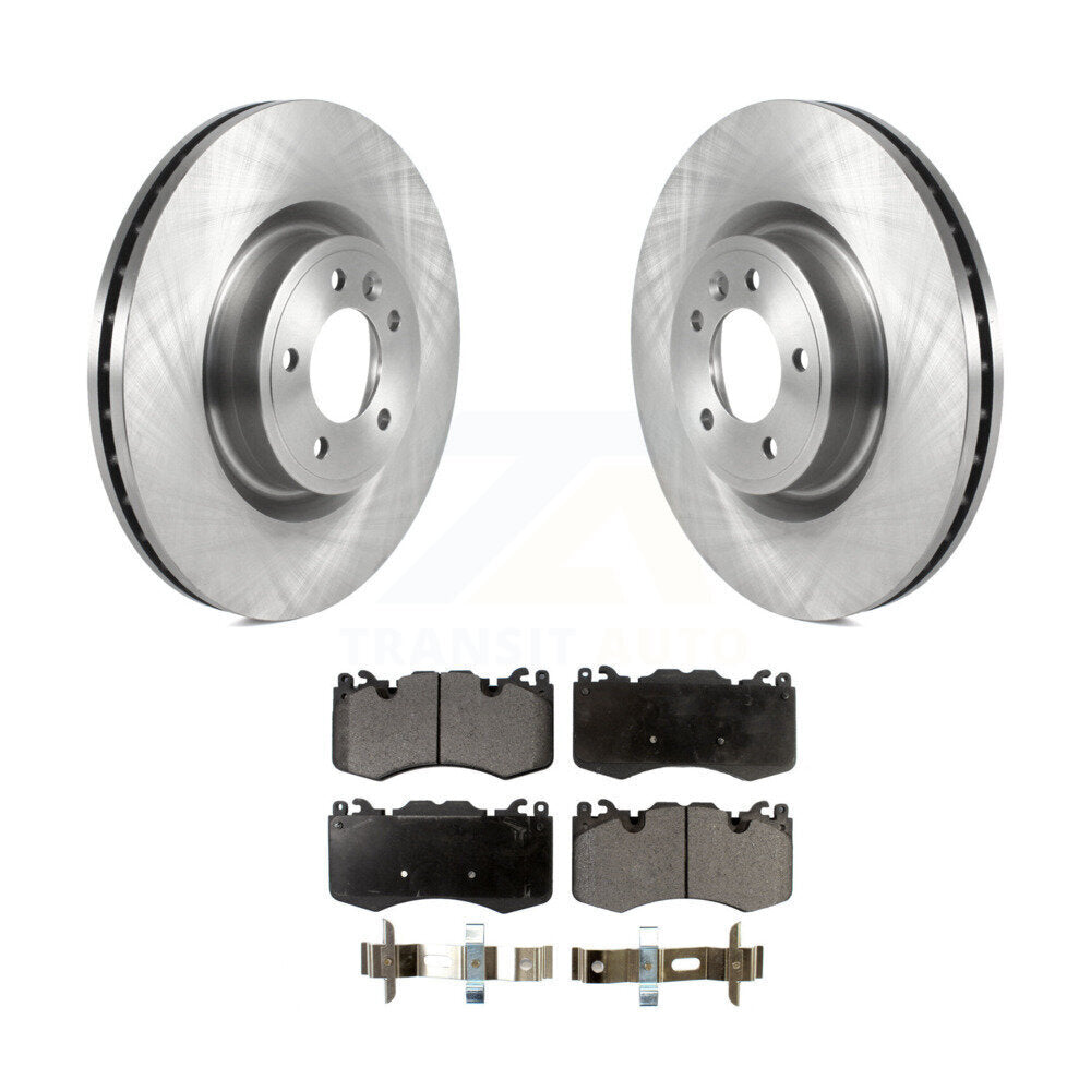 Disc Brake Rotors And Semi-Metallic Pads Front Kit For Land Rover Range Sport