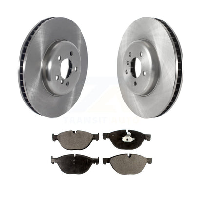 Disc Brake Rotor & Semi-Metallic Pad Front Kit For BMW 750i xDrive 750Li 550i GT