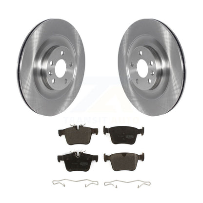 Disc Brake Rotor And Semi-Metallic Pad Rear Kit For Volvo XC90 XC40 Recharge C40