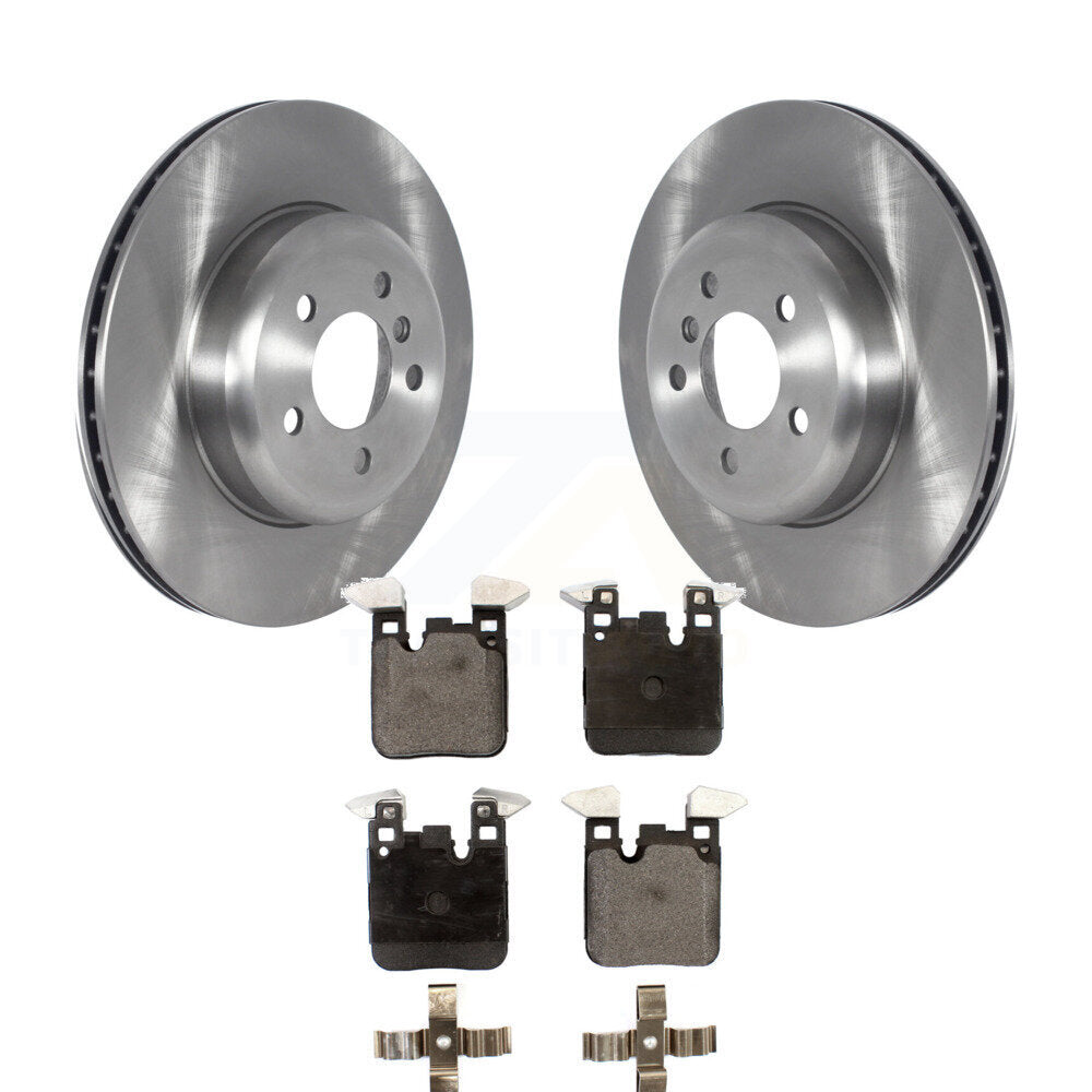 Brake Rotor & Semi-Metallic Pad Rear Kit For BMW 328i xDrive 330i 335i 428i 435i