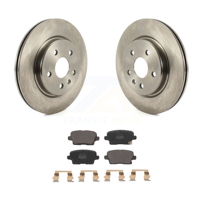 Disc Brake Rotors And Semi-Metallic Pad Rear Kit For Cadillac XT4 Buick Envision