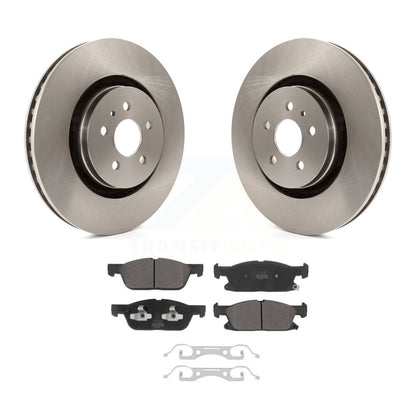 Disc Brake Rotors And Semi-Metallic Pads Front Kit For Lincoln Nautilus