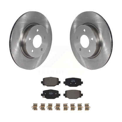 Disc Brake Rotors And Semi-Metallic Pads Rear Kit For INFINITI QX50 QX55