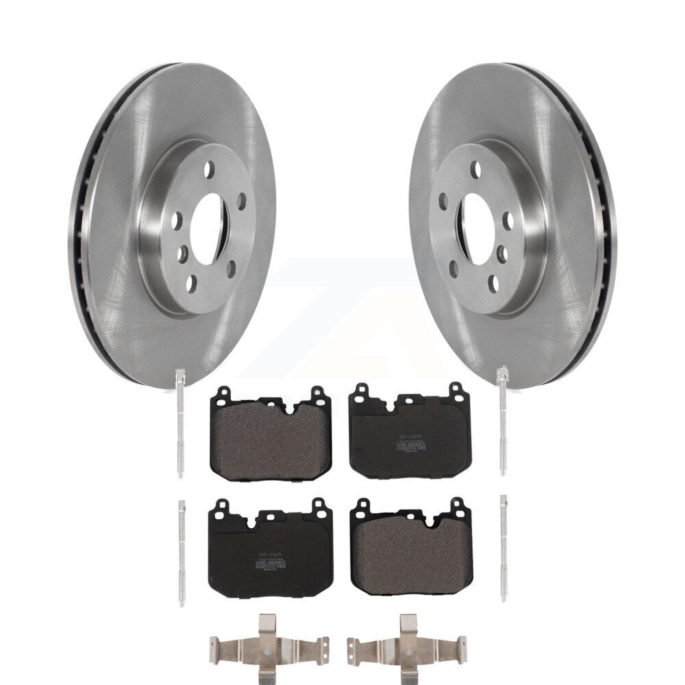 Disc Brake Rotor Semi-Metallic Pad Front Kit For 2017-2020 Mini Cooper Clubman S