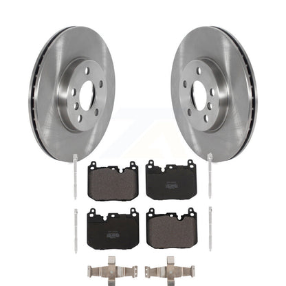 Disc Brake Rotor Semi-Metallic Pad Front Kit For 2017-2020 Mini Cooper Clubman S