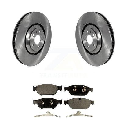 Disc Brake Rotors And Semi-Metallic Pads Front Kit For Audi A8 Quattro
