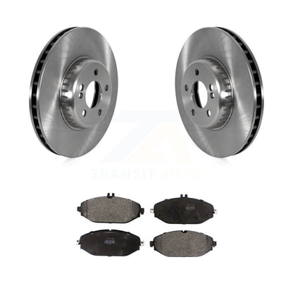 Disc Brake Rotors And Semi-Metallic Pads Front Kit For Mercedes-Benz C300