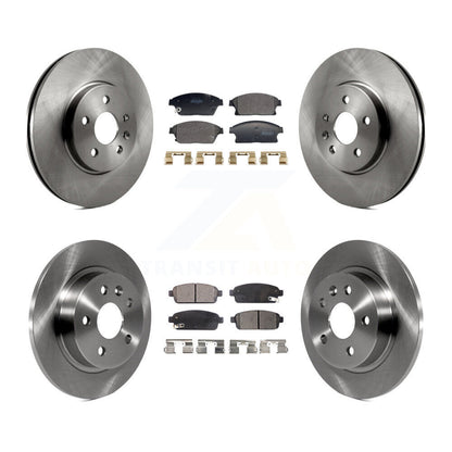 Brake Rotor And Semi-Metallic Pad Front Rear Kit For Chevrolet Trax Buick Encore