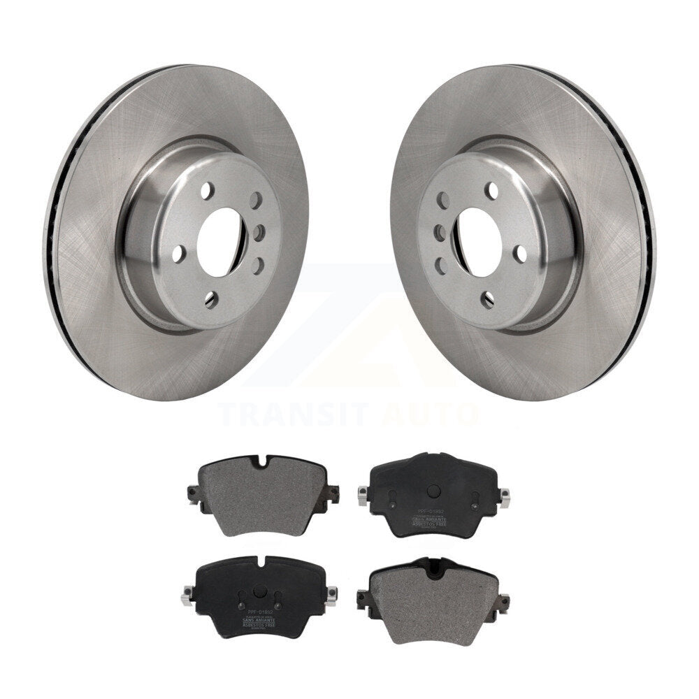 Brake Rotor Semi-Metallic Pad Front Kit For BMW X3 330i xDrive X4 Z4 430i Toyota