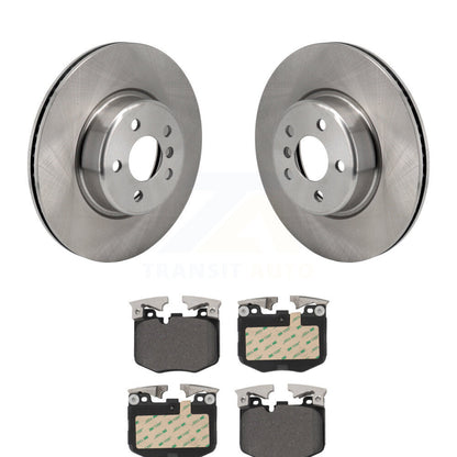 Disc Brake Rotors And Semi-Metallic Pads Front Kit For Toyota GR Supra