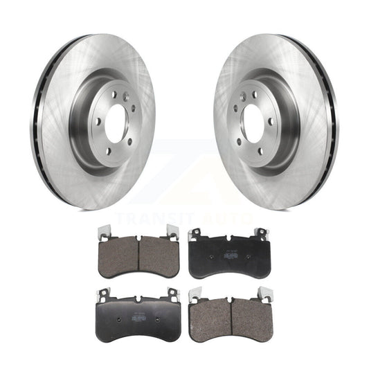 Brake Rotor And Semi-Metallic Pad Front Kit For Land Rover Range Sport Discovery