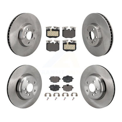 Brake Rotor & Semi-Metallic Pad Front Rear Kit (6Pc) For BMW iX 640i xDrive Gran