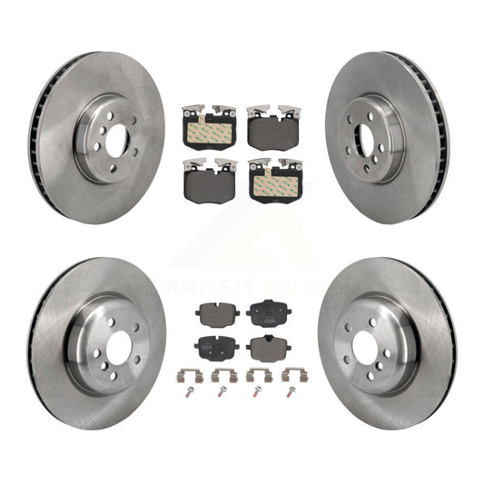 Brake Rotor & Semi-Metallic Pad Front Rear Kit (6Pc) For BMW iX 640i xDrive Gran