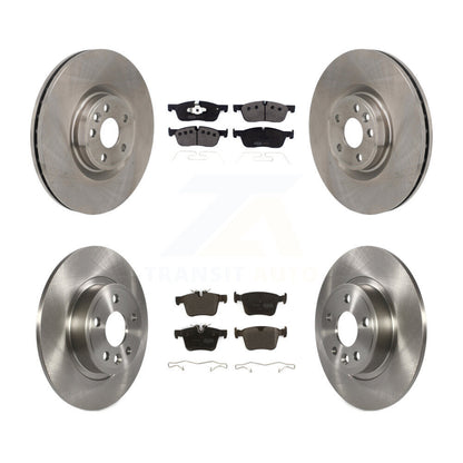 Disc Brake Rotor Semi-Metallic Pad Front Rear Kit For Land Rover Discovery Sport