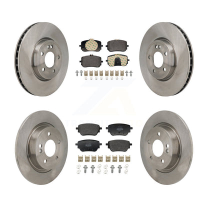 Disc Brake Rotors Semi-Metallic Pad Front Rear Kit For Mercedes-Benz A220 CLA250