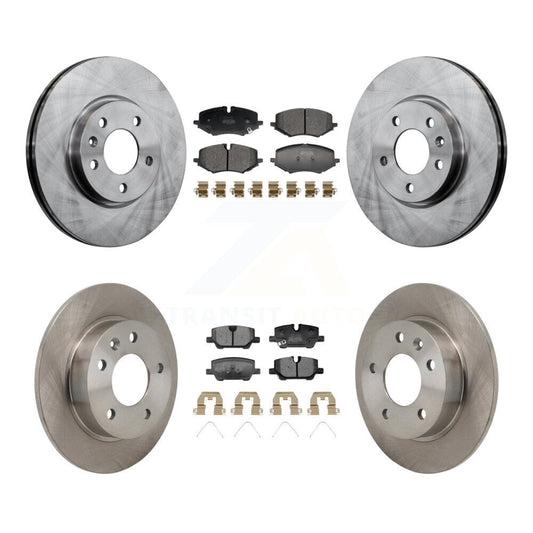 Brake Rotors Semi-Metallic Pad Front Rear Kit For Chevrolet Trailblazer Buick GX
