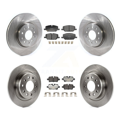 Brake Rotor & Semi-Metallic Pad Front Rear Kit For Chevrolet Equinox GMC Terrain