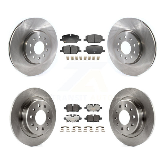 Brake Rotor & Semi-Metallic Pad Front Rear Kit For Chevrolet Equinox GMC Terrain