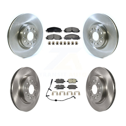 Brake Rotors Semi-Metallic Pad Front Rear Kit For Cadillac XT5 Buick Enclave XT6