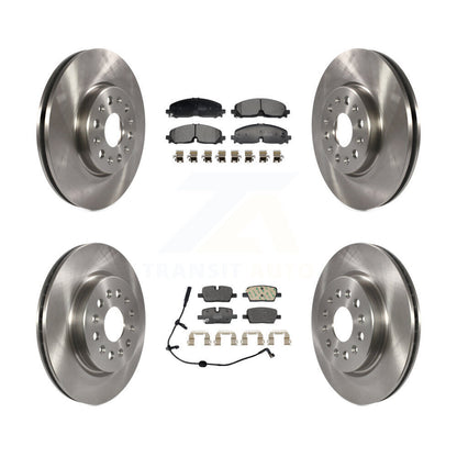 Brake Rotor & Semi-Metallic Pad Front Rear Kit For Chevrolet Traverse Blazer GMC