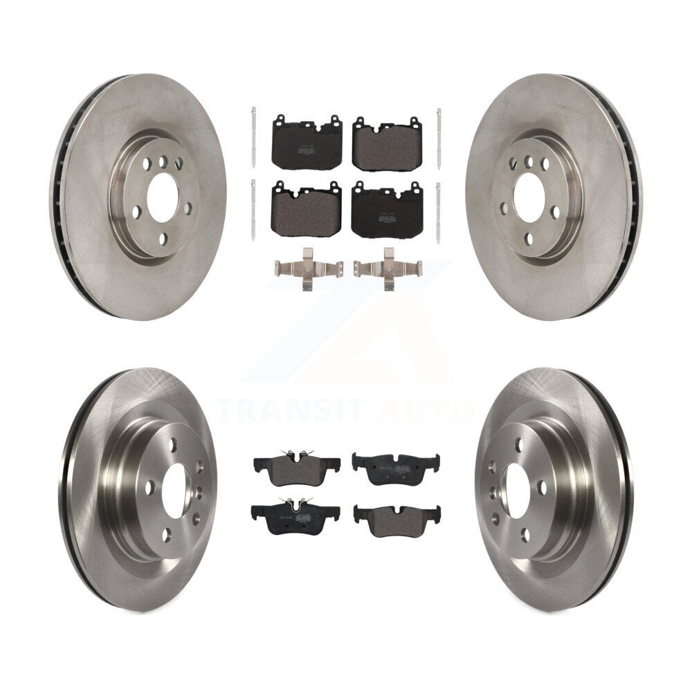 Brake Rotors Semi-Metallic Pad Front Rear Kit For Mini Cooper Countryman Clubman