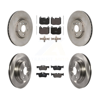 Brake Rotors Semi-Metallic Pad Front Rear Kit For Mini Cooper Countryman Clubman