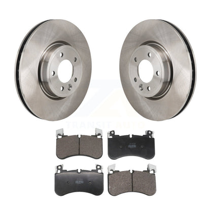 Disc Brake Rotors And Semi-Metallic Pads Front Kit For Land Rover Range Sport