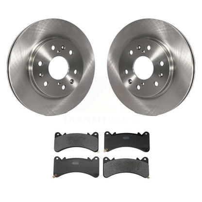 Brake Rotors Semi-Metallic Pad Front Kit For GMC Sierra 1500 Chevrolet Silverado
