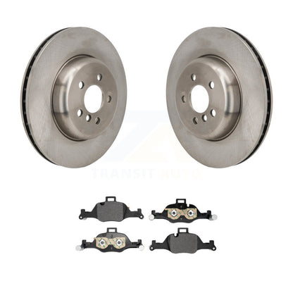 Brake Rotor & Semi-Metallic Pad Front Kit For BMW X5 X6 530i xDrive i4 540i 530e