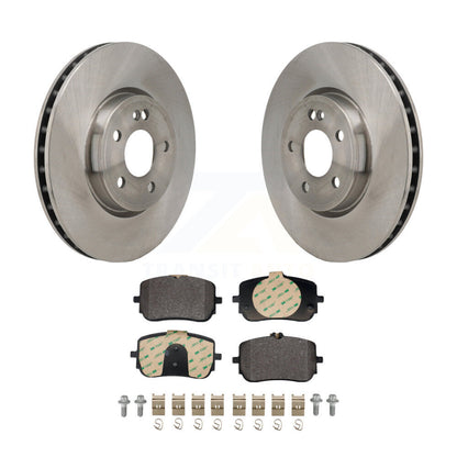 Disc Brake Rotors And Semi-Metallic Pads Front Kit For Mercedes-Benz A220 CLA250