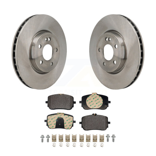 Disc Brake Rotors And Semi-Metallic Pads Front Kit For Mercedes-Benz A220 CLA250