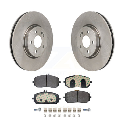 Brake Rotor Semi-Metallic Pad Front Kit For Mercedes-Benz GLB250 GLA250 A220 EQB