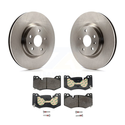 Disc Brake Rotors And Semi-Metallic Pads Front Kit For Chevrolet Corvette