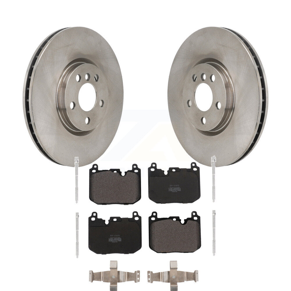Disc Brake Rotors Semi-Metallic Pad Front Kit For Mini Cooper Countryman Clubman