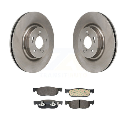 Disc Brake Rotors And Semi-Metallic Pads Front Kit For 2022-2023 Acura MDX 3.5L