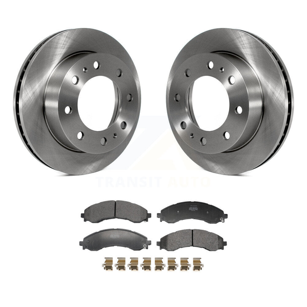 Brake Rotors & Semi-Metallic Pad Front Kit For GMC Chevrolet Savana 2500 Express