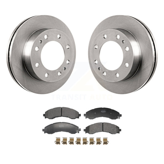 Brake Rotors & Semi-Metallic Pad Front Kit For GMC Savana 3500 Chevrolet Express