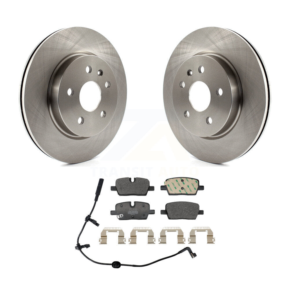 Disc Brake Rotors And Semi-Metallic Pads Rear Kit For Cadillac CT5