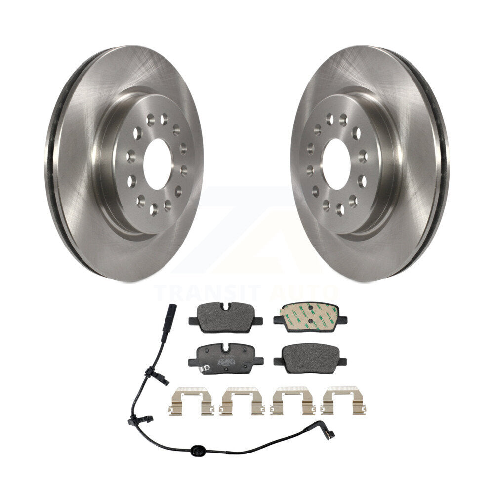 Brake Rotors & Semi-Metallic Pad Rear Kit For Chevrolet Traverse Blazer Cadillac
