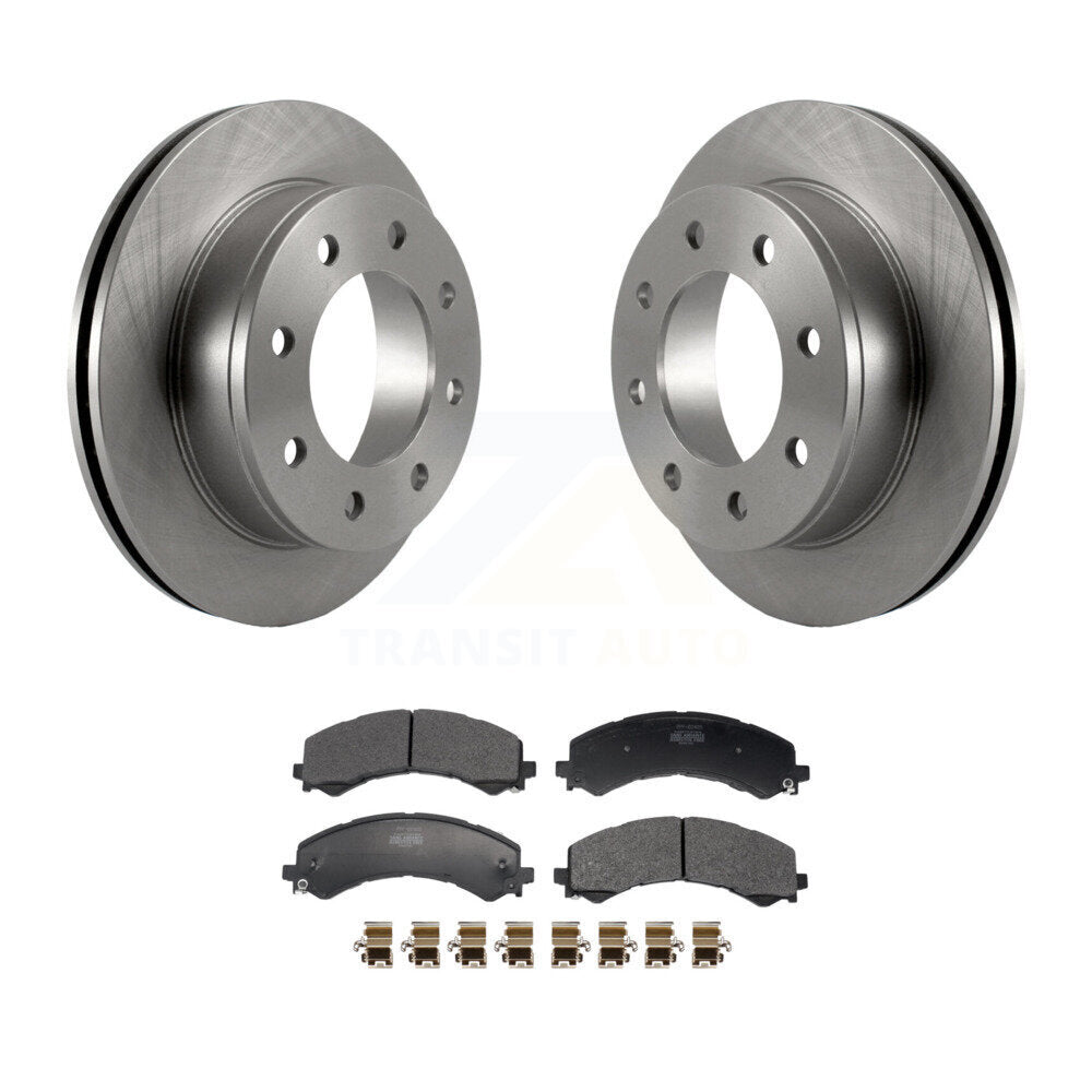 Brake Rotor And Semi-Metallic Pad Rear Kit For GMC Savana 2500 Chevrolet Express