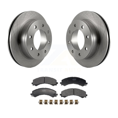 Brake Rotor And Semi-Metallic Pad Rear Kit For GMC Savana 2500 Chevrolet Express