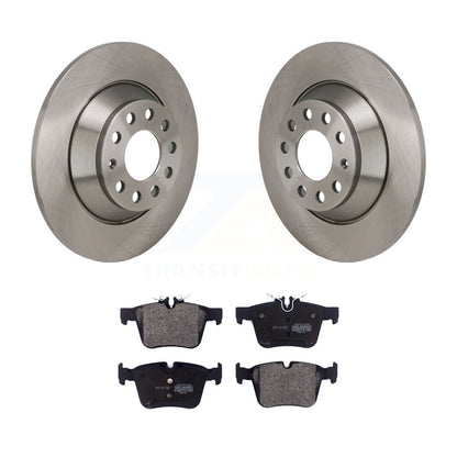Disc Brake Rotors And Semi-Metallic Pads Rear Kit For Mercedes-Benz C300