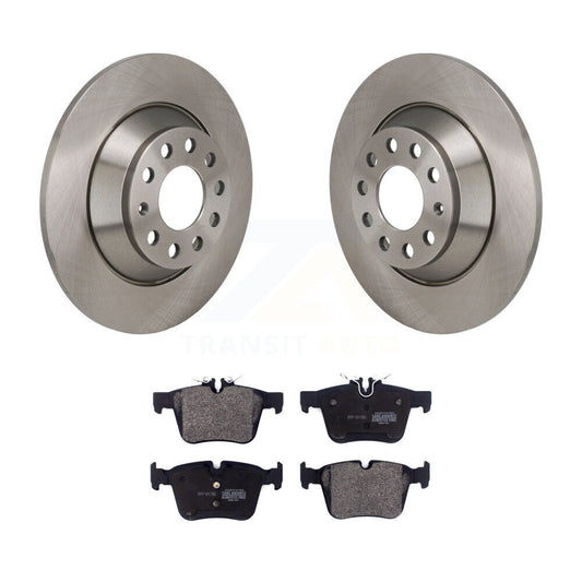 Disc Brake Rotors And Semi-Metallic Pads Rear Kit For Mercedes-Benz C300
