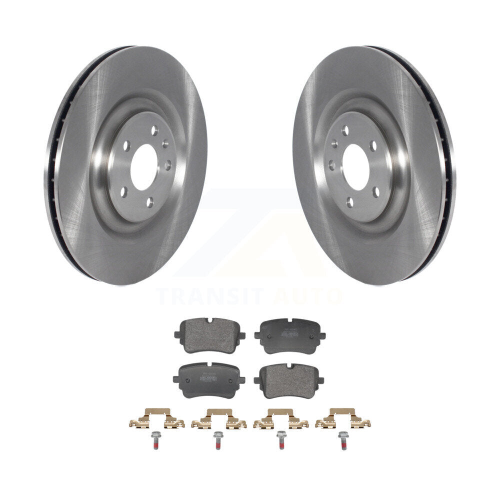 Brake Rotor & Semi-Metallic Pad Rear Kit For Audi Q7 Q8 e-tron Quattro Sportback