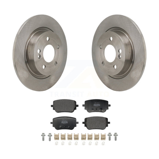 Brake Rotors Semi-Metallic Pad Rear Kit For Mercedes-Benz A220 With Sport Brakes