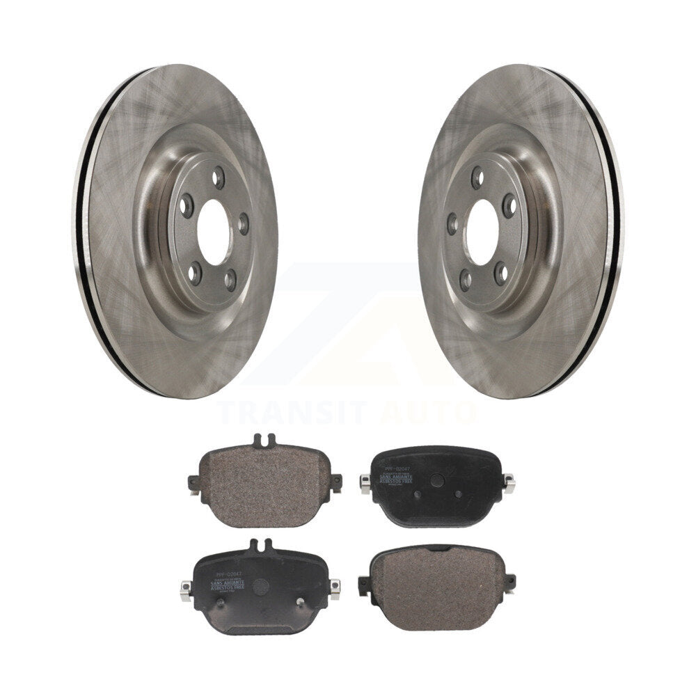 Brake Rotor & Semi-Metallic Pad Rear Kit For Mercedes-Benz E400 E450 E53 AMG E43